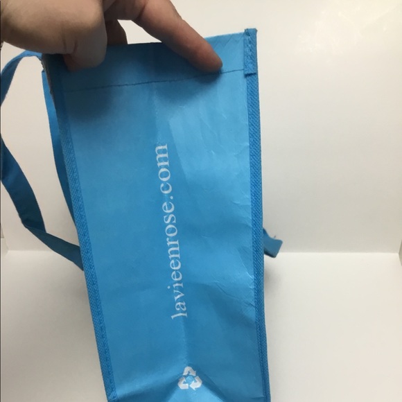 FWP LA VIE EN ROSE AQUA Shopping Bag - Picture 4 of 5
